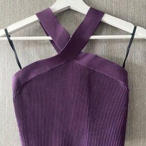 Elegant Purple Women's Top